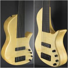 AV BASSES AVS6 Fretless -Natural-【2023/USED】【5.01kg】_3