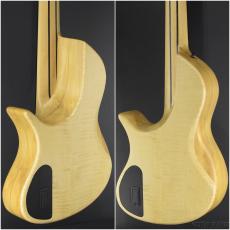 AV BASSES AVS6 Fretless -Natural-【2023/USED】【5.01kg】_4