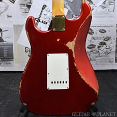 Fender Custom Shop MBS 1964 Stratocaster Relic Gold Hardware -Candy Apple Red- by David Brown 2023USED!!_3