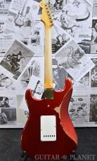 Fender Custom Shop MBS 1964 Stratocaster Relic Gold Hardware -Candy Apple Red- by David Brown 2023USED!!_4