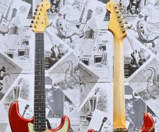 Fender Custom Shop MBS 1964 Stratocaster Relic Gold Hardware -Candy Apple Red- by David Brown 2023USED!!_6