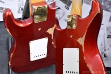 Fender Custom Shop MBS 1964 Stratocaster Relic Gold Hardware -Candy Apple Red- by David Brown 2023USED!!_9
