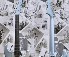 Fender Custom Shop MBS Blue Flame Stratocaster Closet Classic -Blue Ice Metallic- by Austin Macnutt_6