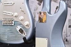 Fender Custom Shop MBS Blue Flame Stratocaster Closet Classic -Blue Ice Metallic- by Austin Macnutt_8