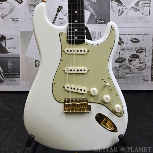 Fender Custom Shop MBS 1960s Stratocaster Journeyman Relic -Olympic White- by Yuriy Shishkov