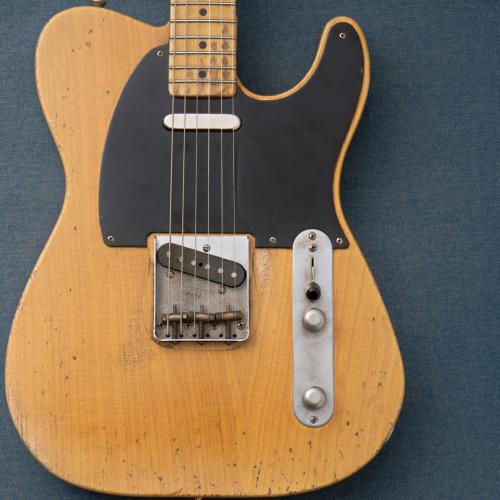 Nacho Guitars 1950-52 Blackguard Butterscotch Blonde #1145【究極のブラックガード】【3.36kg】