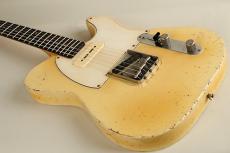 Nacho Guitars Early 60s Whiteguard P-90 Rosewood FB Blonde #44076 Medium Aging Medium C Neck_10