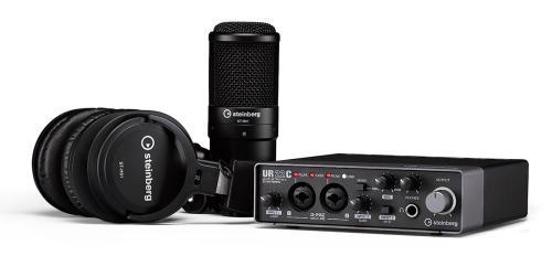 Steinberg UR22C Recording Pack マイク ヘッドホンセット USBタイプC 搭載