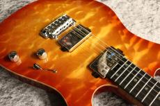 Sago 【半期決算セール】Custom Order Modern Style Genuin Mahogany/青黒檀 FB Honey Amber Burst_7