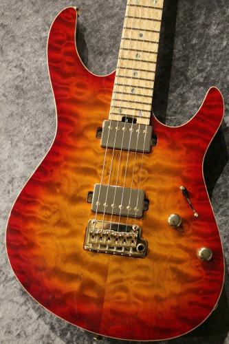 Sago Custom Order Modern Style Ash/Birdseye Maple Neck Inferno Burst 【極杢個体】【超軽量3.37kg】