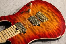Sago Custom Order Modern Style Ash/Birdseye Maple Neck Inferno Burst 【極杢個体】【超軽量3.37kg】_6