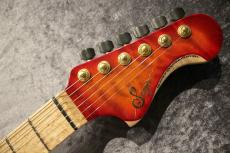 Sago Custom Order Modern Style Ash/Birdseye Maple Neck Inferno Burst 【極杢個体】【超軽量3.37kg】_8