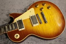 Gibson 1959 Les Paul Standard Reissue Iced Tea Burst VOS #951240 【ギラギラ揺れる良杢個体】【軽量 3.90kg】_6