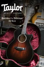 Taylor Builder's Edition 324ce 2020 【Taylor公認 リペアマン在籍店】