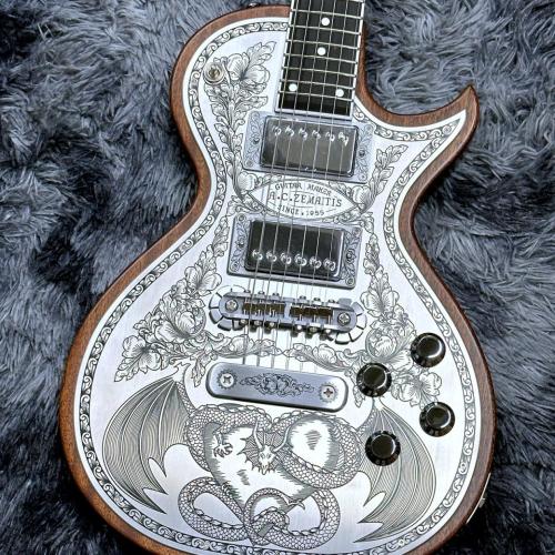 ZEMAITIS MFG-AC-24 Dragon & Heart Natural -Metal Front- 【アウトレット特価】 【日本製】