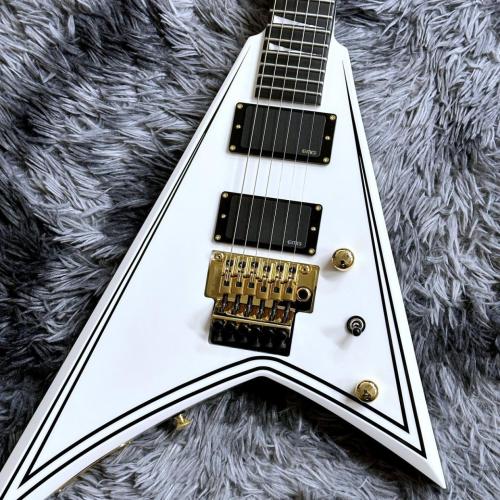 Jackson MJ Series Rhoads RR24MG White with Black Pinstripes【特価】【日本製】