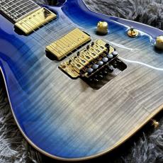 Edwards E-HORIZON-CTM 50TH Black Aqua Burst C -ESP 50th Anniversary Limited Model-_4