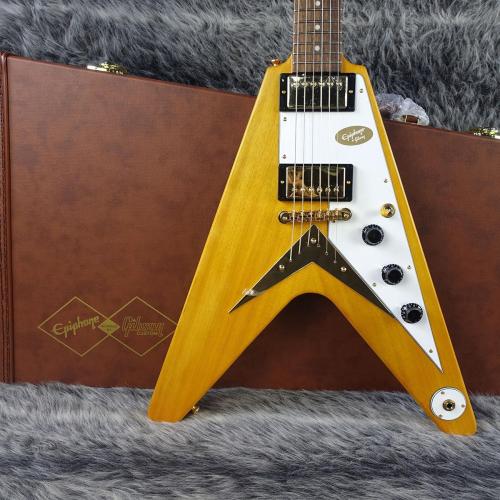 Epiphone 1958 Korina Flying V Aged Natural【改装閉店セール!】