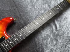 Provision STC-SLM Quilt Maple Cherry Sunburst 【エボニー指板】【キルトメイプルボディー】【ルカサーファン必見】_9