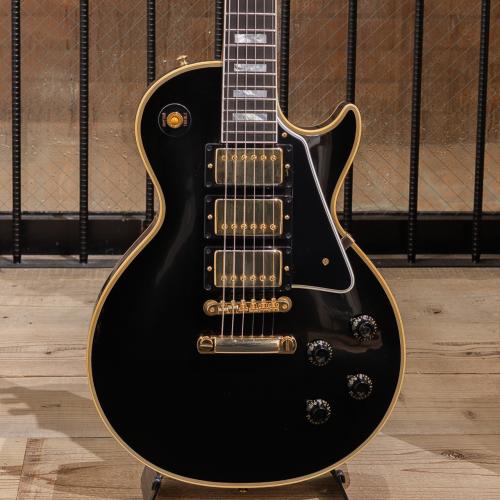Gibson Custom Shop 1957 Les Paul Custom 3-PU VOS Ebony 2025