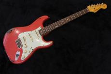 Fender Custom Shop Maichael Landou Signature 1963 Relic Stratocaster / Fiesta Red over 3-Color Sunburst 2013_2