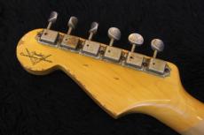 Fender Custom Shop Maichael Landou Signature 1963 Relic Stratocaster / Fiesta Red over 3-Color Sunburst 2013_12