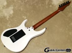 Balaguer Guitars Diablo Standard with Evertune Bridge, Satin Trans White_2