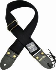 Live Line LS1800CBK ギターストラップ ブラック コットン 日本製 ハンドメイド