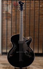 Victor Baker Guitars Model 17 Full-hollow Black High Gloss Topcoat S/N:762_2