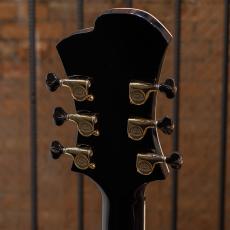 Victor Baker Guitars Model 17 Full-hollow Black High Gloss Topcoat S/N:762_10