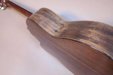 Okita Guitar（沖田ギター工房） Classic Guitar Custom Oder Model / Venetian Cutaway・Waverly peg・Solid German Spruce Top・Solid Brazilian Rosewood Side and Back・Curly Koa Binding【With Original Case】2003年製_4