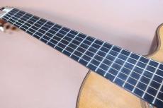Okita Guitar（沖田ギター工房） Classic Guitar Custom Oder Model / Venetian Cutaway・Waverly peg・Solid German Spruce Top・Solid Brazilian Rosewood Side and Back・Curly Koa Binding【With Original Case】2003年製_9