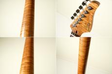 Suhr JE-Line Classic S Antique Roasted Flame Maple -Black- [3.49kg]_9