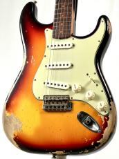 Fender Custom Shop 2023 Collection Time Machine 1960 Stratocaster Heavy Relic -Faded Aged 3CS-【3.55kg】_5