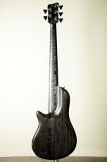 Warwick Masterbuilt Thumb Singlecut 5st BN -Nirvana Black Transparent Satin-【USED】_4