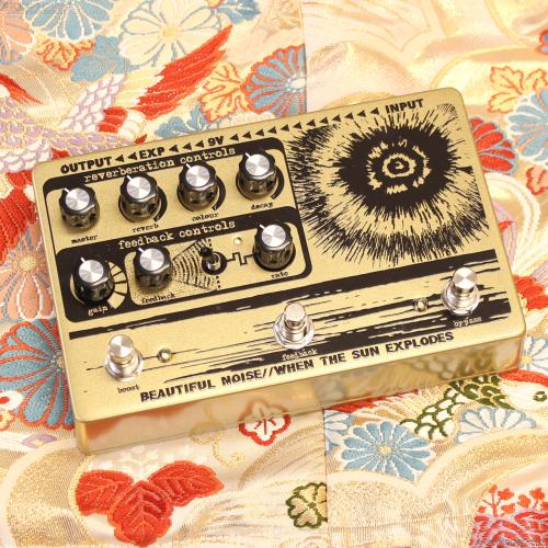 Beautiful Noise Effects WHEN THE SUN EXPLODES リバーブ・ディストーション [Metallic Gold] 直輸入品