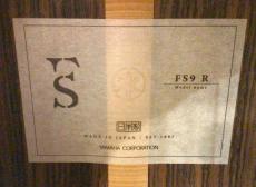 YAMAHA FS9 R【7/31 18:00までのSpecial Price】_9
