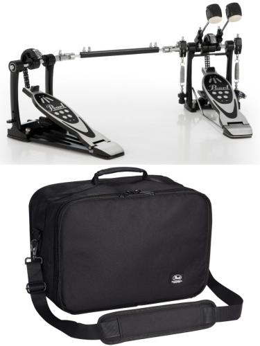 Pearl P-532 TWIN DRUM PEDAL w/Optionケース PSC-CPPB　【限定商品】 ツインペダル