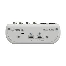 YAMAHA AG06MK2 W [White]_3