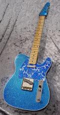 Crook Custom Guitars 【激レア】 Crook Custom Guitars Blue Sparkle T-Style [3.29kg] [2000年代製]_2