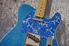 Crook Custom Guitars 【激レア】 Crook Custom Guitars Blue Sparkle T-Style [3.29kg] [2000年代製]_9