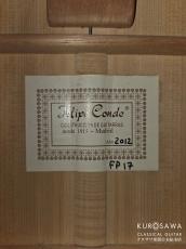 Felipe Conde フェリーぺ・コンデ FP17 2012年製 松・シープレス【日本総本店2F 在庫品】_4