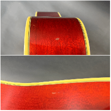 YAMAHA L-12S / Solid Spruce Top・Solid African Mahogany Side and Back・Trapezoid Inlay and Bridge Inlay・Ebony Fingerboard and Bridge・Adjustable Saddle・L-54 Style Pick guard【With YAMAHA DLX Hard Case】1978年製_16