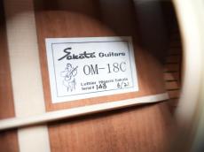 SAKATA GUITAR OM-18C Cuban Mahogany 2021年製_16