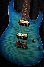 Suhr JE-Line Modern Plus Ash/PF "Bahama Blue Burst" Gross  #86687【3.39kg】【立体美フレイム】_5