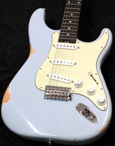 infinite Custom Order Trad Fullsize ST SSS -Sonic Blue/Mid Aged- #2299【3.46kg】【ビンテージローズ指板】