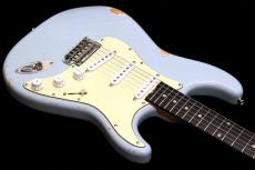 infinite Custom Order Trad Fullsize ST SSS -Sonic Blue/Mid Aged- #2299【3.46kg】【ビンテージローズ指板】_4