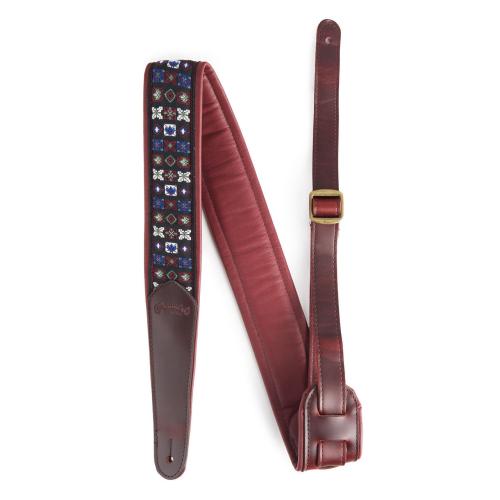 Martin Retro Jacquard Leather Strap 18A0188【ギターストラップ】