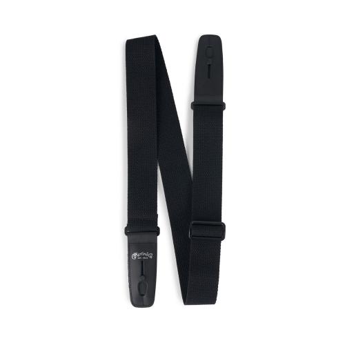 Martin Cotton Weave Lock-it Straps Black 18A0141【ギターストラップ】