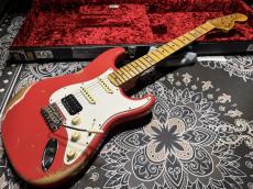 Fender Custom Shop Fender Custom Shop '69 Stratocaster Heavy Relic SSH / Fiesta Red_2
